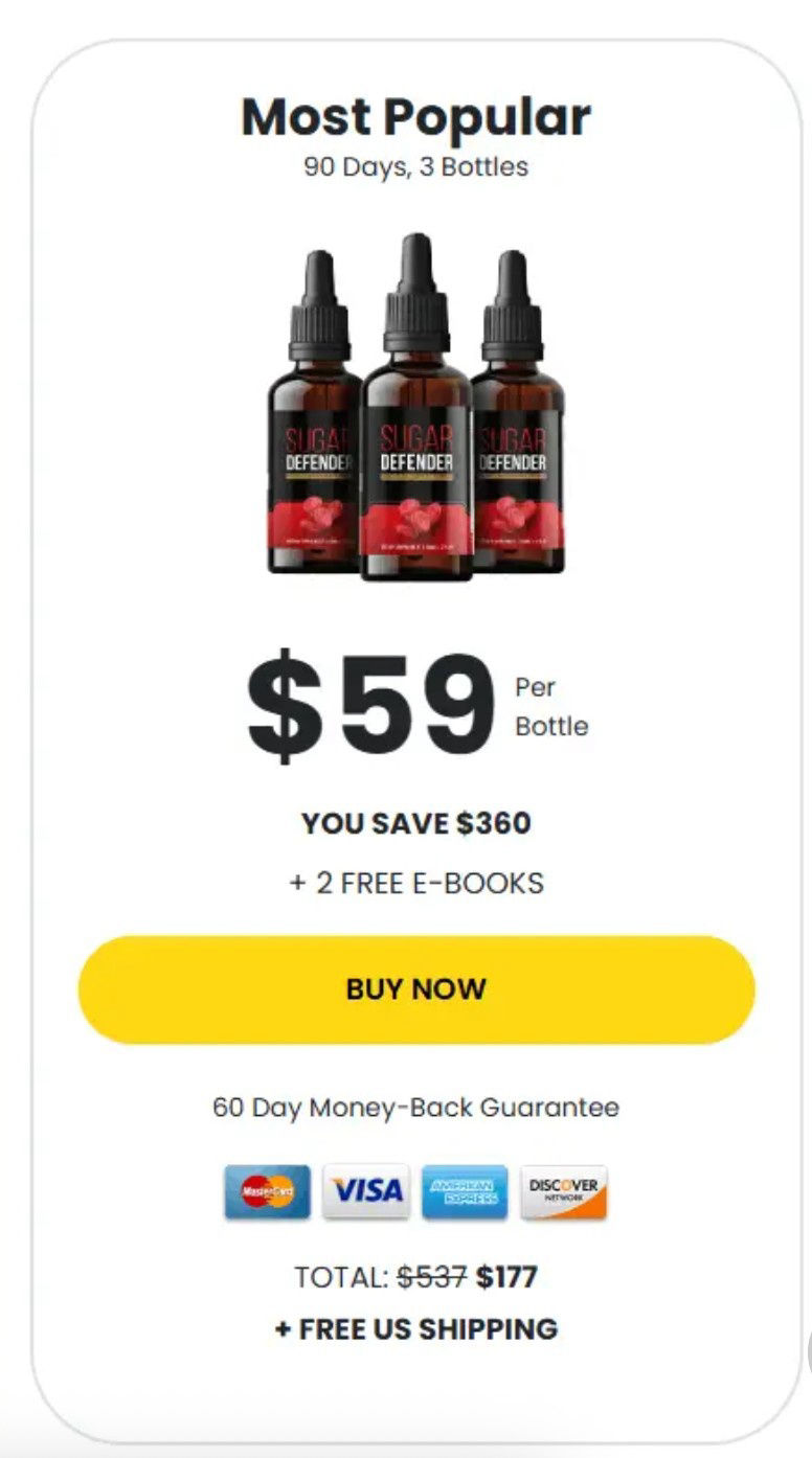 Sugar Defender usa online